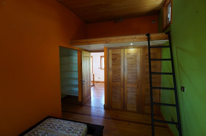 Quality house center Pucon bricks close to shopping mall school Villarrica bus terminal lider