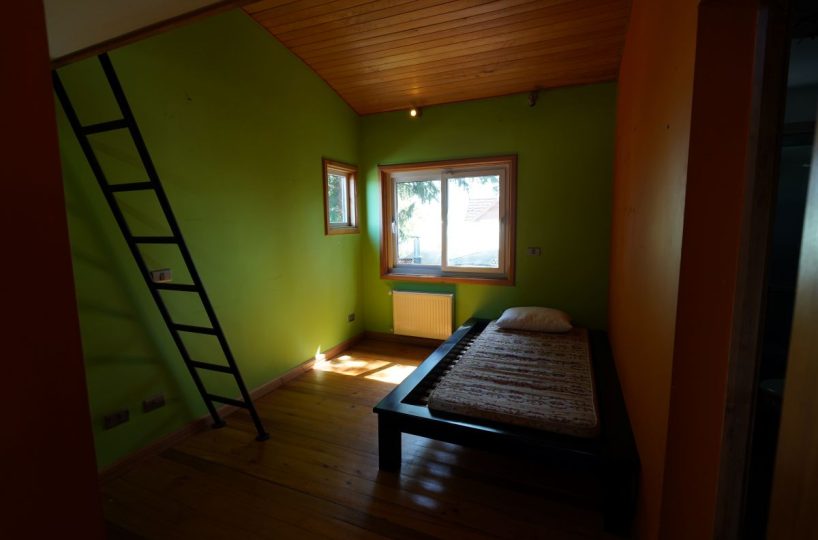 Quality house center Pucon bricks close to shopping mall school Villarrica bus terminal lider