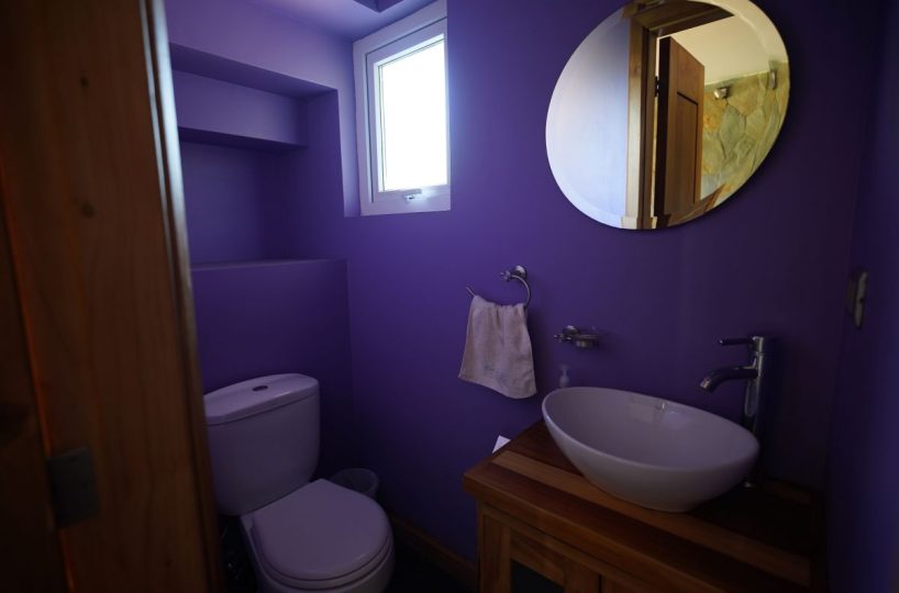 Quality house center Pucon bricks close to shopping mall school Villarrica bus terminal lider